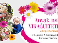 Anyák napi virágültetés a Kaposvárimamival - 2024-ben is