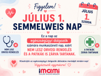 Július 1.- Semmelweis-nap