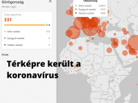 Az első hivatalos virtuális világtérkép a járványhelyzetről