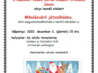 Mikulásváró játszóház a Kodályban