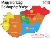 Ismét elkészült Magyarország boldogságtérképe