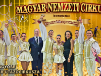 Magyar Nemzeti Cirkusz - Aranybohóc a porondon - Balatonlelle, cirkusztér