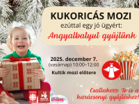 Segíts velünk! Két helyszín, egy cél: karácsonyi Angyalbatyu a Kultik moziban, jótékonysági gyűjtés az XL-Fittlesszel
